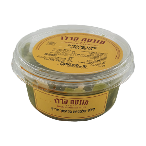 סלט חצילים על האש טבעי עם שום