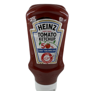 קטשופ מופחת סוכר HEINZ